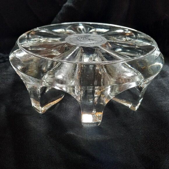 Chantal glass pan rest, trivet, candle holder - Picture 1 of 8